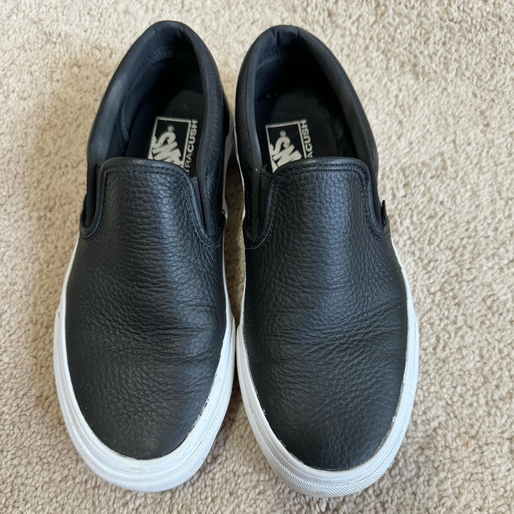 Leather Vans